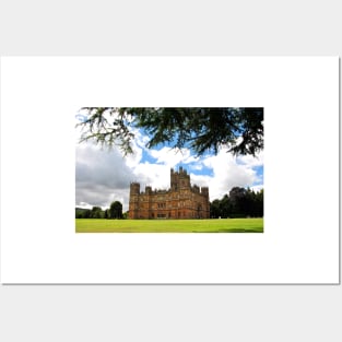 Highclere Castle Downton Abbey Hampshire England Posters and Art